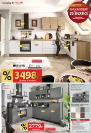 Zurbrüggen Prospekt Seite 15: Küchenzeile €2.779,00, Küchenzeile €3.498,00