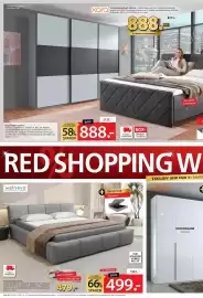 Zurbrüggen Prospekt Seite 8: Welnova Polsterbettgestell Nina €499,00, XORA Schwebetürenschrank Metrino €888,00