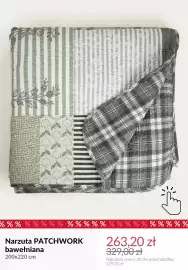 Homla gazetka tydzień 42 Strona 13: Narzuta patchwork bawełniana 200x220 cm €263,20