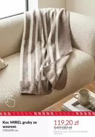 Homla gazetka tydzień 42 Strona 3: Koc Mirel gruby ze wzorem 150x200 cm €119,20