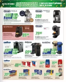 Volantino Leonardelli Pagina 13: Didiesse macchina caffè darkside €69,90, Borbone macchina caffè simplymoon €59,90