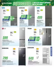 Volantino Leonardelli Pagina 19: Haier frigorifero side-by-side €649,00, Samsung frigorifero combinato €499,00