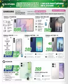 Volantino Leonardelli Pagina 2: Galaxy A27 5G €249,00, Galaxy S26 5G €599,00