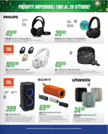 Volantino Leonardelli Pagina 25: Philips cuffie wireless €39,90, JBL Cuffie Wireless Live 770NC €109,90