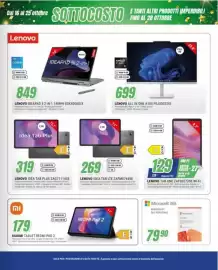 Volantino Leonardelli Pagina 5: Lenovo Idea Tab LTE €269,00, Lenovo All in One A105 €699,00
