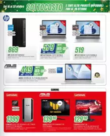 Volantino Leonardelli Pagina 7: HP NOTEBOOK 15-FC1007NLX €579,00, HP DESKTOP D58S4AT €869,00