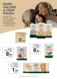 Volantino Spazio Conad Pagina 7: Triangoli di Mais verso natura CONAD €0,79, Crackers Kamut verso natura CONAD €2,25