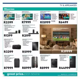 Sounds Great catalogue Page 4: HISENSE WT7T2125DBBK BLACK 21KG TOP LOADER €3.299,00