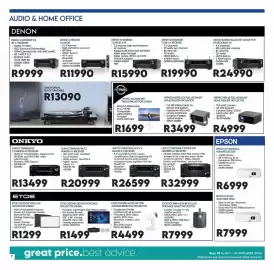 Sounds Great catalogue Page 7: ONKYO TXNR6100 BK 7.2 HDMI 8K AV RECEIVER €20.999,00