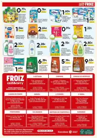 Folleto FROIZ Página 16: Ultima comida perros Ultima Junior o Senior pollo €9,53