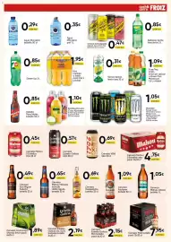 Folleto FROIZ Página 7: Cerveza Cruzcampo Shandy limón €1,89, Estrella Galicia cerveza 0,0% tostada €2,19