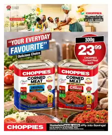 Choppies catalogue Page 2: GREAT VALUE GREAT PRICE 3 DNLY I♥CHOPPIES CHOPPIES itumelele week-ente #Fly into Savings! "YOUR