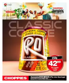 Choppies catalogue Page 6: RO Classic Coffee €42,99