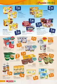Folleto SPAR Página 13: Nestlé kit kat o smarties fresa €1,99, YuguiSPAR yogur fresa €1,09