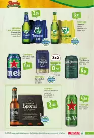 Folleto SPAR Página 25: Dorada Especial la Original €3,40, Tropical limón €3,35