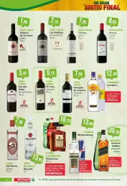 Folleto SPAR Página 28: Marqués de Arienzo €7,95, Johnnie Walker whisky, etiqueta negra €30,38