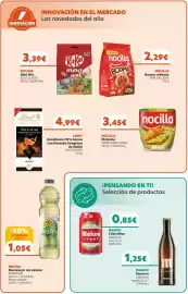 Folleto SPAR Página 9: Lindt Excellence 70% Cacao con Naranja Sanguina de Sicilia €4,99, Nocilla pistacho €3,45