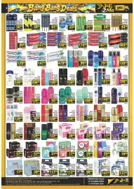 J&E Cash and Carry catalogue week 42 Page 7: Yardley Deo English Blazer €139,99, Comfitex Pantyliners €11,99