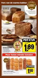 Vomar Voordeelmarkt folder week 43 Pagina 22: Verse Zachte Bollen €1,50, Robberbrood €1,89