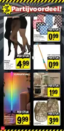Vomar Voordeelmarkt folder week 43 Pagina 40: Theelichten in Pot €1,99, Grundig Multicolor Vloerlamp €9,99