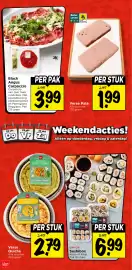 Vomar Voordeelmarkt folder week 43 Pagina 43: Black Angus Carpaccio €3,99, Verse Paté €1,99