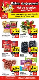 Vomar Voordeelmarkt folder week 43 Pagina 9: Blauwe Bessen €2,99, Courgette of Paprika Mix €1,49