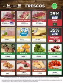 Catálogo Jumbo Página 8: Matambre de novillito €14.399,00, Lechuga francesa €2.399,00
