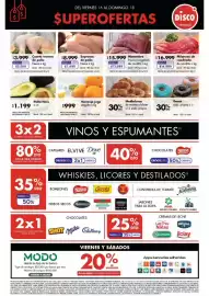Folleto Disco Página 1: Suprema de pollo fresca €7.499,00, Cuarto trasero de pollo fresco €3.599,00