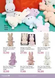 Prenatal folder week 43 Pagina 48: Bon Ton Toys Nijntje knuffel terry €15,99, Nijntje Cozy Miffy €27,99