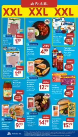 Aldi Süd Prospekt woche 45 Seite 14: MEINE METZGEREI Rouladen €14,99, GUT DREI EICHEN Salami €1,39