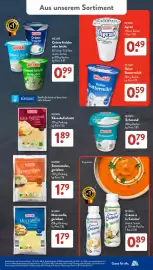 Aldi Süd Prospekt woche 45 Seite 20: MILSANI Schmand €0,79, MILSANI Emmentaler, gerieben €1,79
