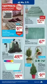 Aldi Süd Prospekt woche 45 Seite 5: NOVITESSE Badematte €6,99, AMBIANO Teppich- und Polsterreiniger €49,99