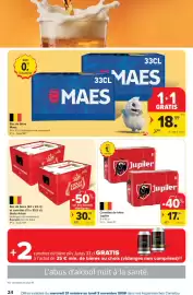 Carrefour folder Pagina 24: Bac de bière Stella Artois €30,68, Bac de bière Maes €18,99