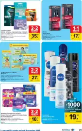 Carrefour folder Pagina 29: Lames et rasoirs €35,90
