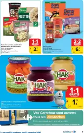 Carrefour folder Pagina 7: Riz et sauces Ben's Original €6,58