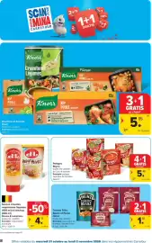 Carrefour folder Pagina 8: Potages Royco €5,48, Bouillons et Aromat Knorr €5,85