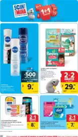 Carrefour Market folder week 43 Pagina 22: Lot de dentifrices Colgate et de gels douche Tahiti et Sanex €8,58