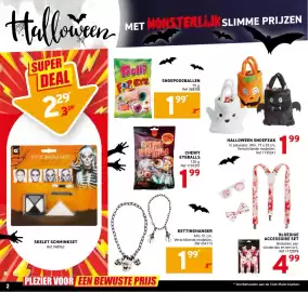 Trafic folder Pagina 2: Kettinghanger €1,99, Snoepoogballen Trolli Pop Eye €1,99