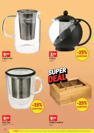 Yess folder Pagina 18: Theebox bamboe €9,99, Mok thee €9,99
