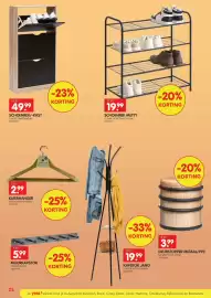 Yess folder Pagina 23: Schoenrek/-kast €49,99, Schoenrek metty €19,99