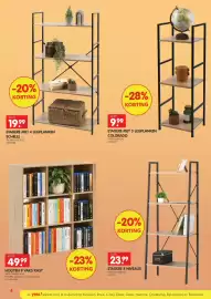 Yess folder Pagina 4: Etager 4 niveaus €23,99, Etageres met 3 legplanken colorado €9,99