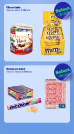Bol.com folder week 43 Pagina 5: Chocolade van o.a. Merci & M&M'S Select. deals CHRATSDOSE merci Petits CHOCOLATE COLLECTION