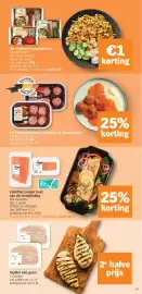 Albert Heijn folder week 43 Pagina 29: AH Gehaktballetjes €5,06, Zalmfilet zonder huid €4,19