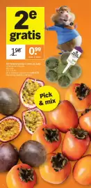 Albert Heijn folder week 43 Pagina 4: 2º gratis 198 0.99 Voor 2 stuks AH Passievruchten 6 stuks en kaki Combineren mogelijk