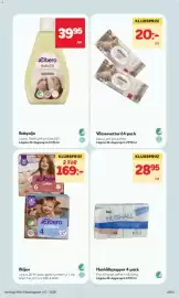Hemköp reklamblad vecka 43 Sida 20: Libero våtservetter €20,00, Libero blöjor €169,00