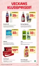 Hemköp reklamblad vecka 43 Sida 6: Garant halloumi €22,00, Fun sockerfri saft €25,00