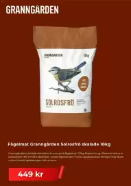 Granngården kampanjblad Sida 2: Granngården fågelmat solrosfrö skalade €449,00