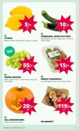 Tempo reklamblad vecka 43 Sida 2: Citron €5,00, Gröna druvor €55,00