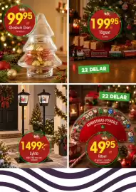 EKO reklamblad Sida 5: Tågset €199,95, Lykta €1.499,00