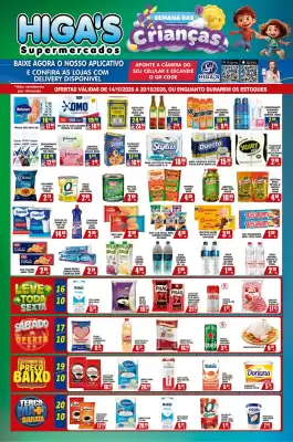 Folheto Higa's Supermercado (válido até 20-10)